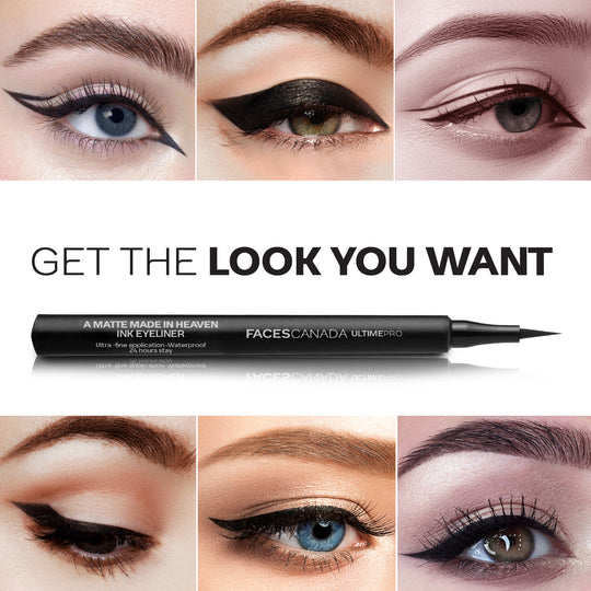 Faces Canada Ultime Pro A Matte Made In Heaven Ink Eyeliner - Black|1.2 ml|MRP 599