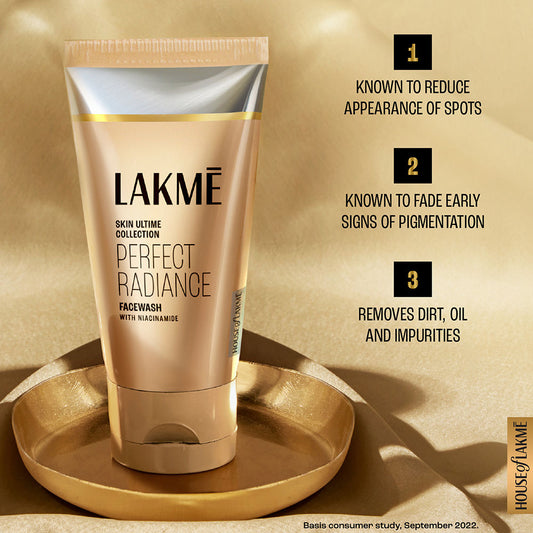 Lakm? Perfect Radiance Brightening Face Wash|100 gms|MRP 295