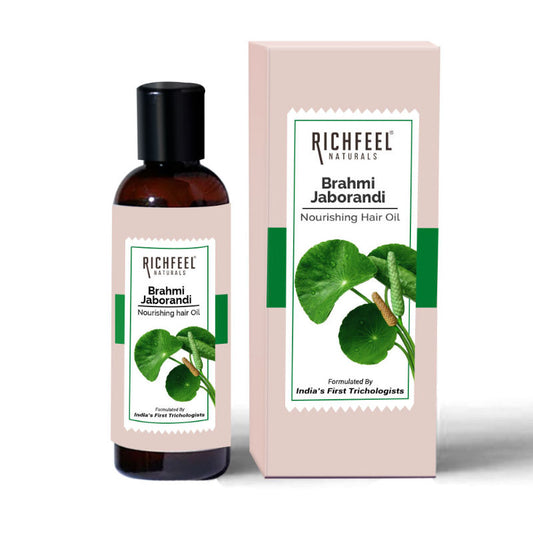 Richfeel Brahmi Jaborandi Nourishing Hair Oil|80 ml|MRP 275