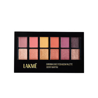 Lakm? Glitterati Chroma Chic Eye Shadow Palette ï¿½ Sundowner|12 gms|MRP 1199