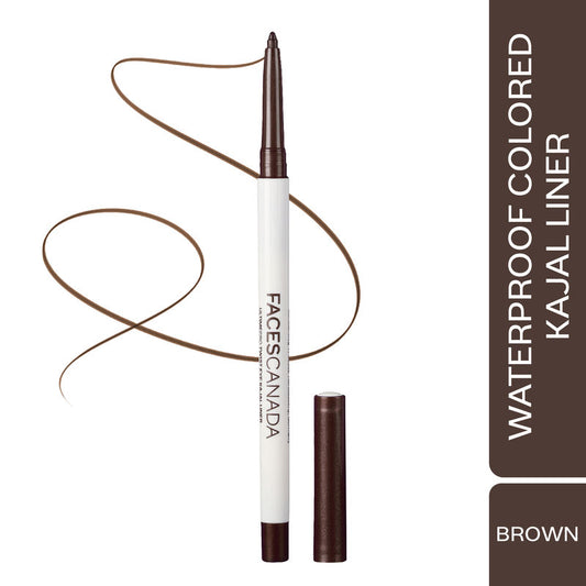 Faces Canada UltimePro Twist Eye Kajal Liner - Brown 02|0.35 gms|MRP 599