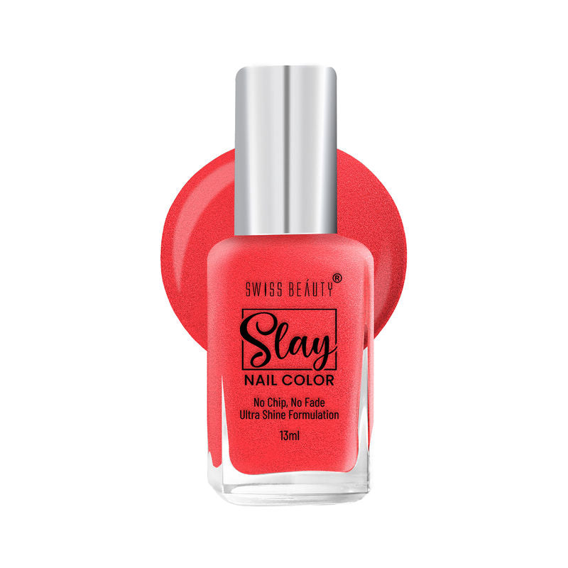 Swiss Beauty Slay Nail Color 81 Glossy Finish|13 ml|MRP 129