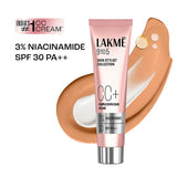 Lakme 9 to 5 Cc Cream with SPF30 and 3% Niacinamide -  Frappe|30 gms|MRP 399
