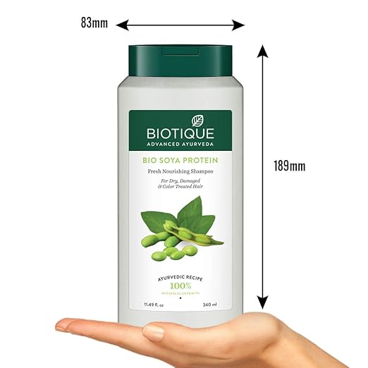 Biotique Advanced Ayurveda Soya Protein Intense Repair Shampoo & Conditioner 120ml