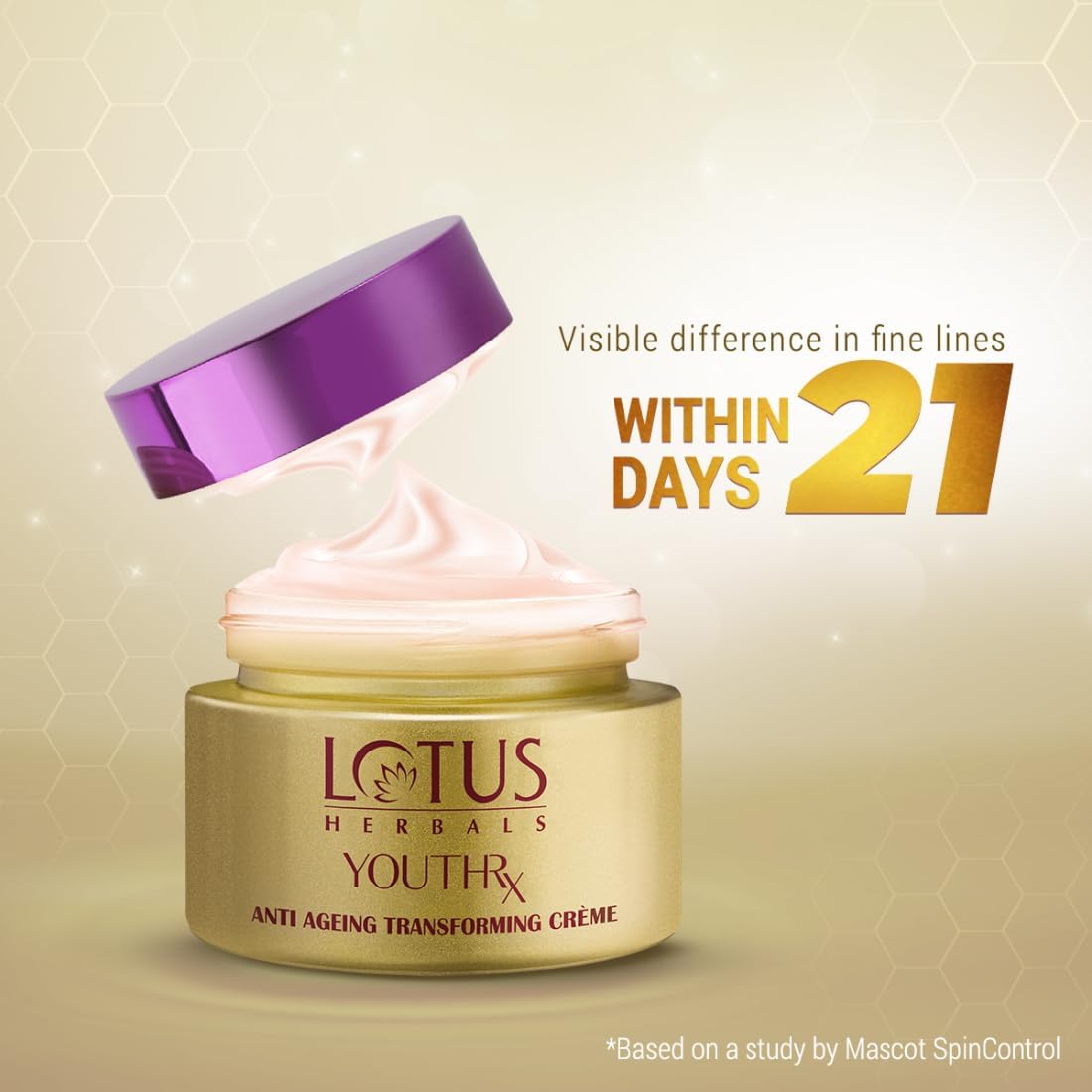 Lotus Herbals YouthRx Anti-Ageing Transforming Cream, face cream, SPF 25 PA+++