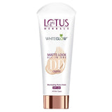 Lotus Herbals Whiteglow Matte Look DD Cream, DD cream, matte finish, Natural Beige