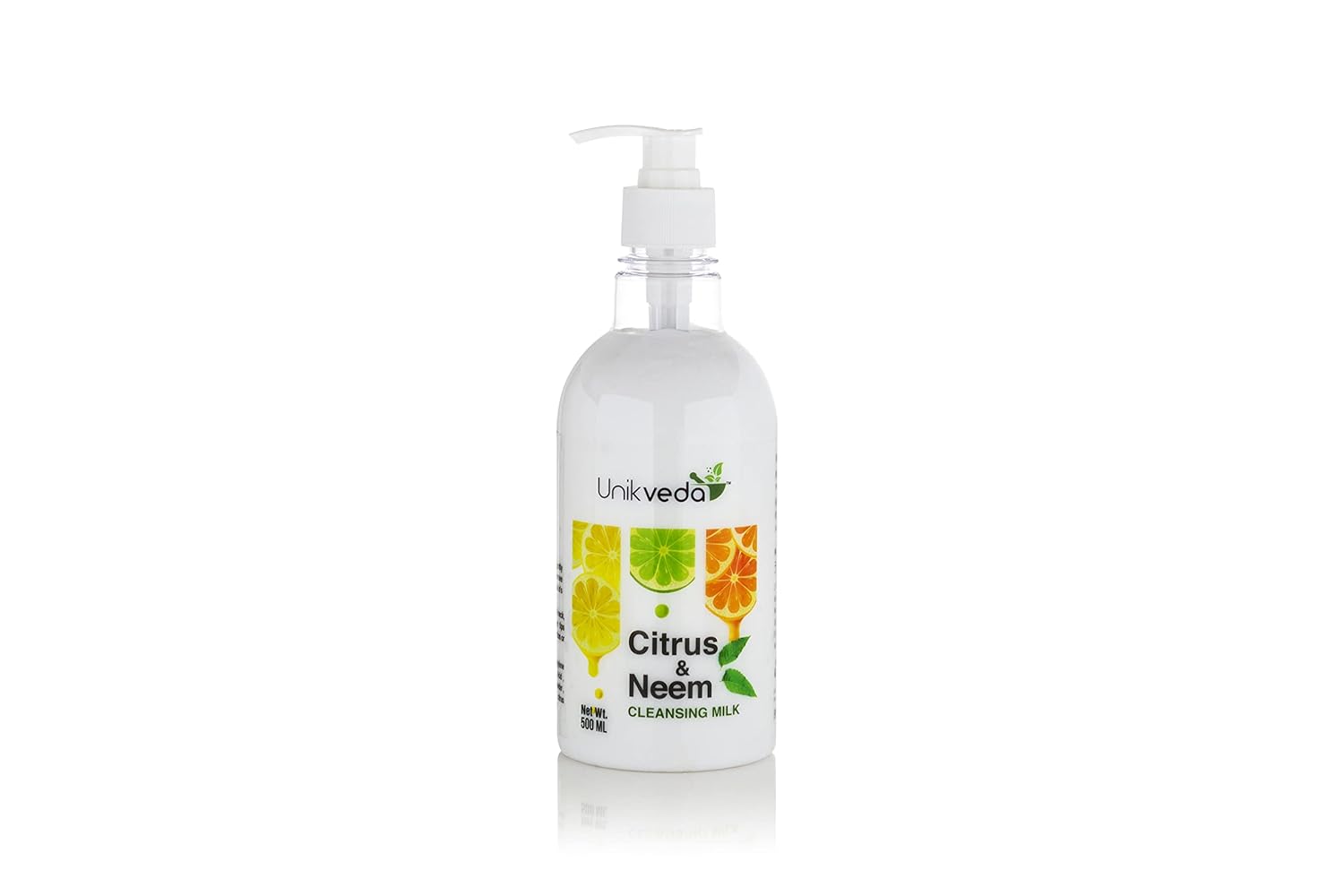 Unikveda Citrus Neem Cleansing Milk, makeup removing milk, gentle face cleanser, neem citrus care, daily cleansing