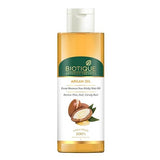 Biotique Advanced Organics Argan Oil From Morocco – Non-sticky nourishing hair oil for shine and smoothness