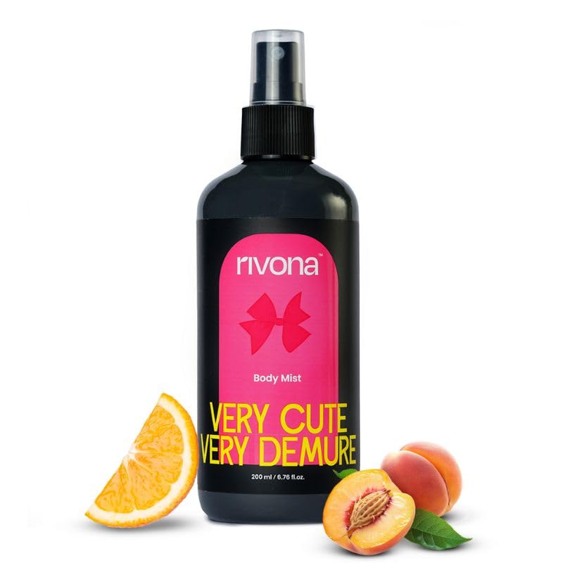 Rivona Floral Fruity Body Mist, sweet everyday fragrance, fresh perfume mist, rivona body mist