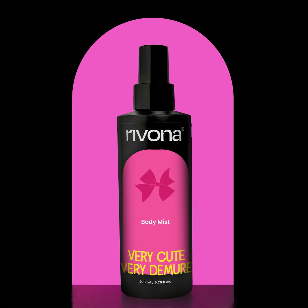 Rivona Floral Fruity Body Mist, sweet everyday fragrance, fresh perfume mist, rivona body mist
