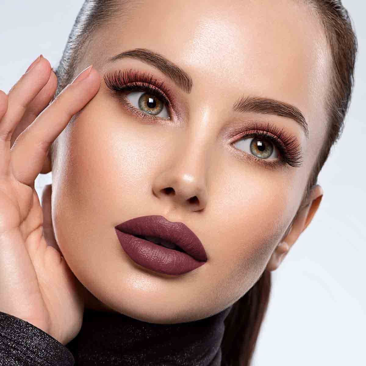 Lotus Make-Up Ecostay Butter Matte Lip Color, lipstick, Plum Pearl shade