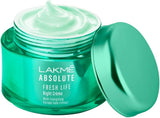 Lakme Absolute Fresh Life Night Cream|50 gms|MRP 499