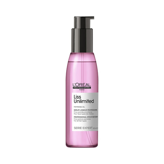 L’Oréal Professionnel Liss Unlimited Serum 125ml for smooth, frizz-free hair