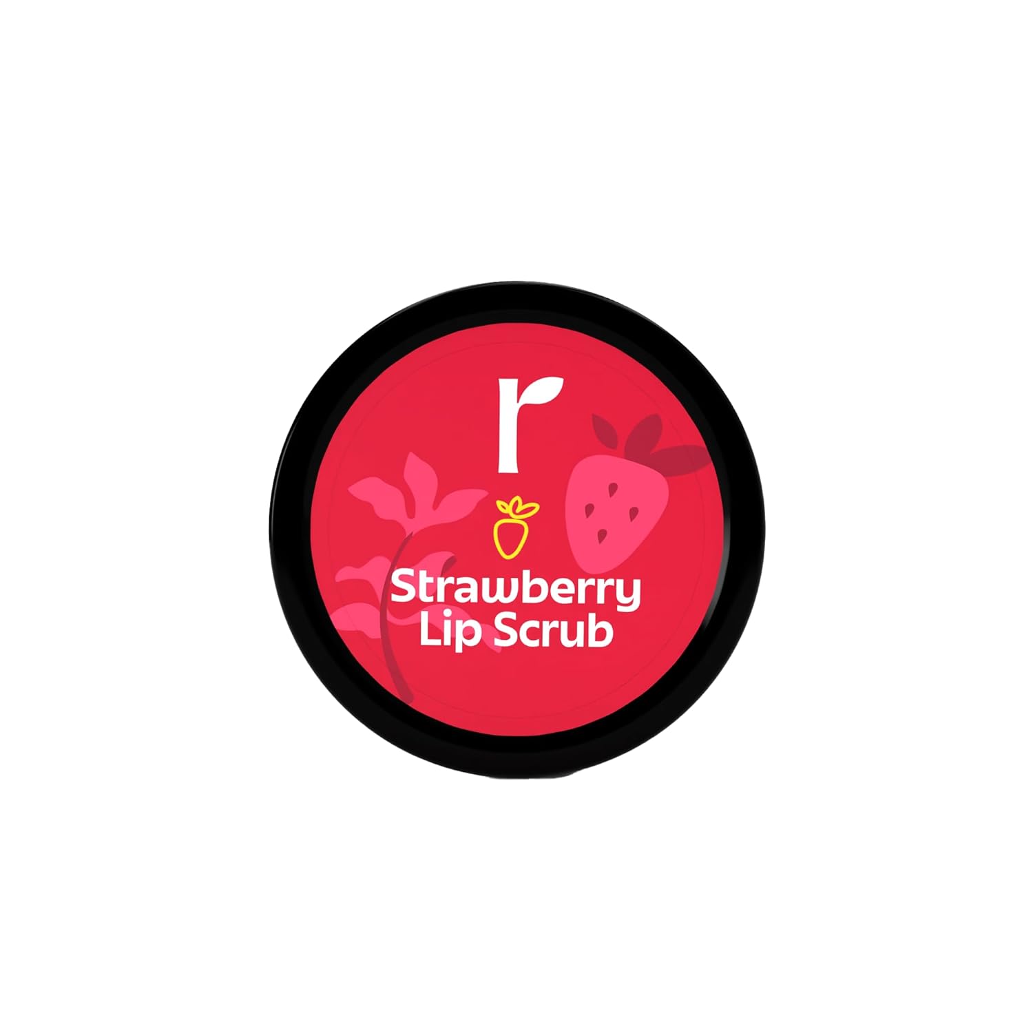 Rivona Strawberry Lip Scrub, gentle lip exfoliator, smooth lips care, natural lip scrub