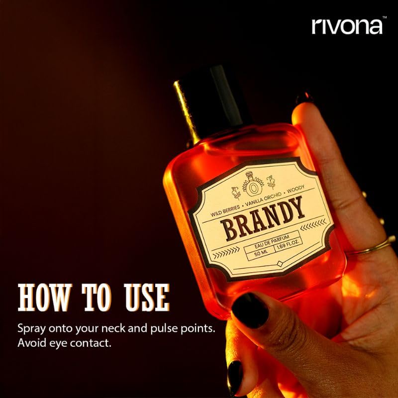 Rivona Brandy Perfume, warm rich fragrance, premium scent, rivona perfume