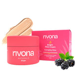 Rivona Deep Bright Pink Face Cream, everyday glow skincare, moisturizing face cream