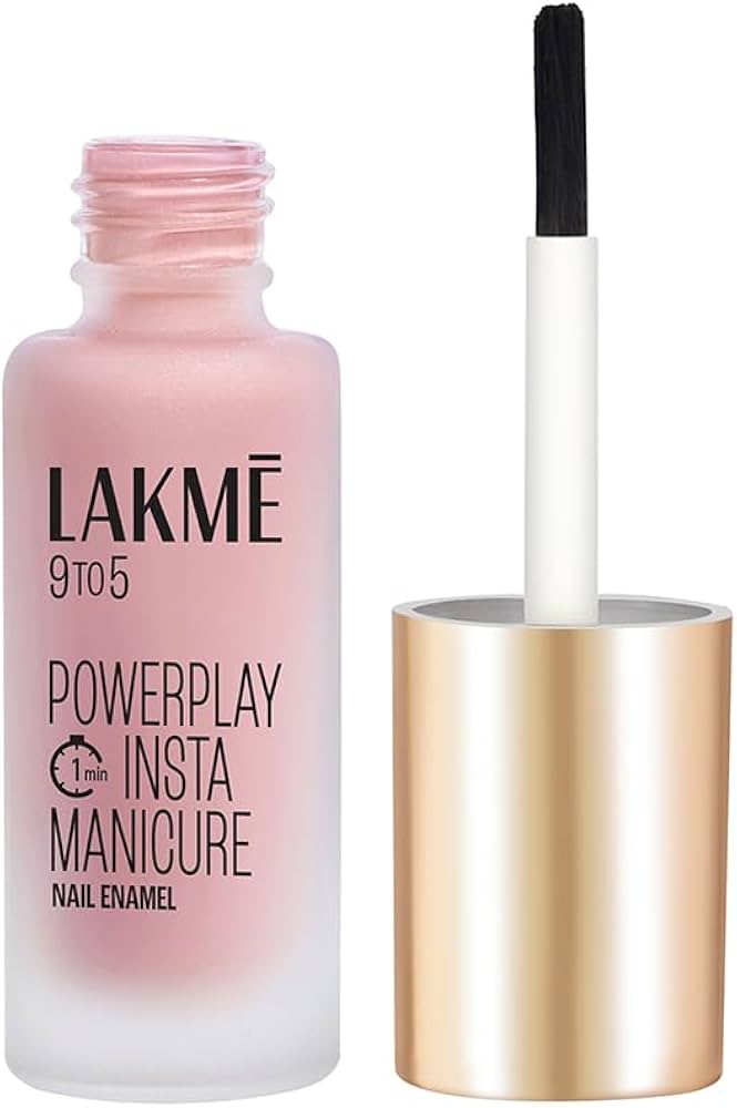 Lakmï¿½ 9to5 Powerplay Insta-Manicure Nail Enamel ï¿½ Lilac Haze|6 ml|MRP 250