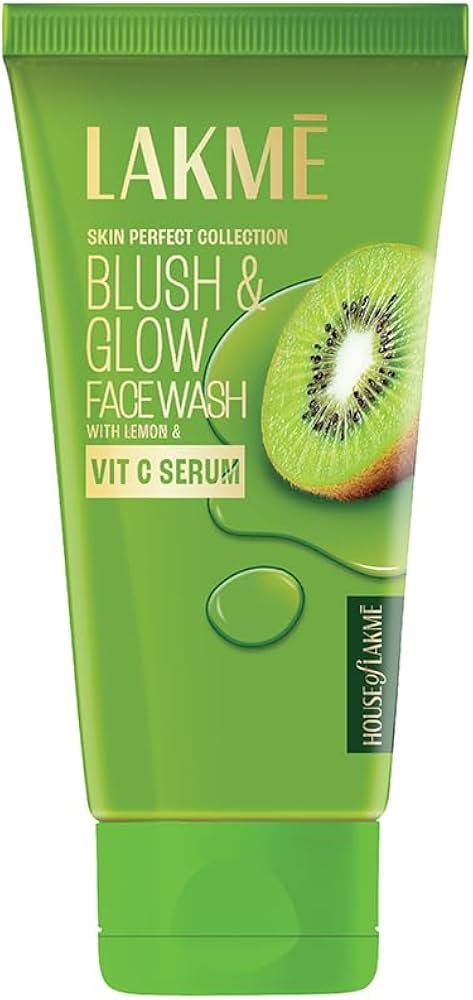 Lakme Blush & Glow Kiwi Freshness Gel Face Wash With Kiwi Extracts|100 gms|MRP 269