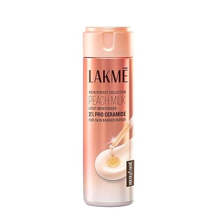 Lakmï¿½ Peach Pro Ceramide Moisturizer with Vitamin E|60 ml|MRP 145