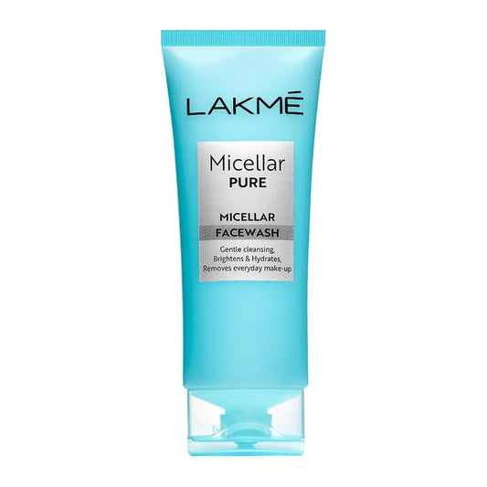 Lakme Micellar Pure Facewash for Deep Pore Cleanse|100 gms|MRP 299