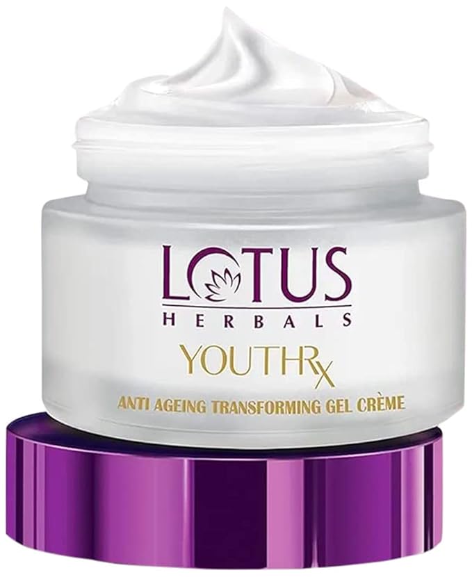Lotus Herbals YouthRx Anti-Ageing Transforming Gel Cream, gel cream, SPF 20, PA+++
