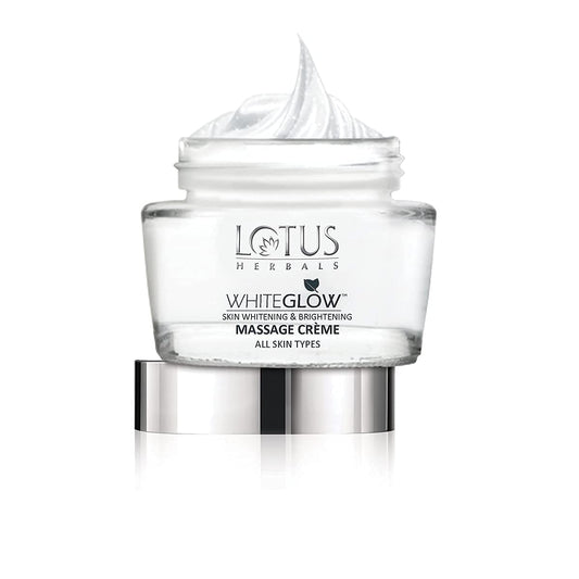 Lotus Herbals WhiteGlow Skin Whitening Massage Cream, massage cream, creamy texture