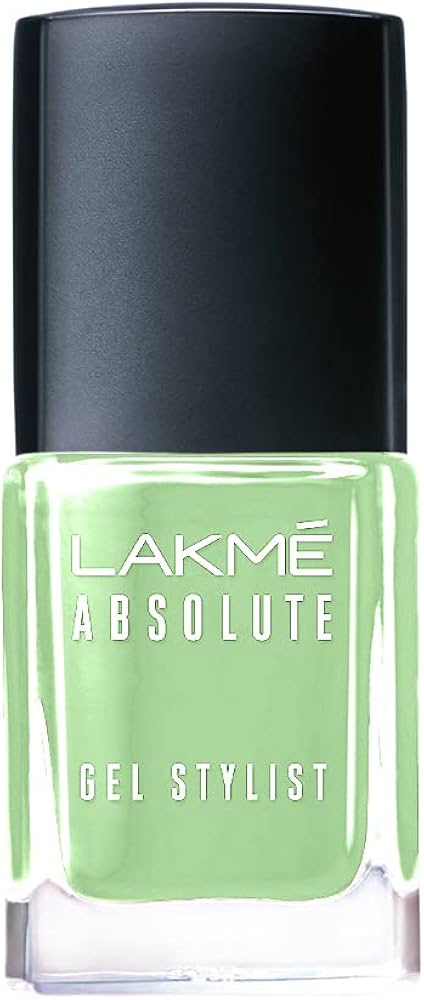Lakme Absolute Gel Stylist Nail Color ï¿½ Perfect Pistachio|12 ml|MRP 350