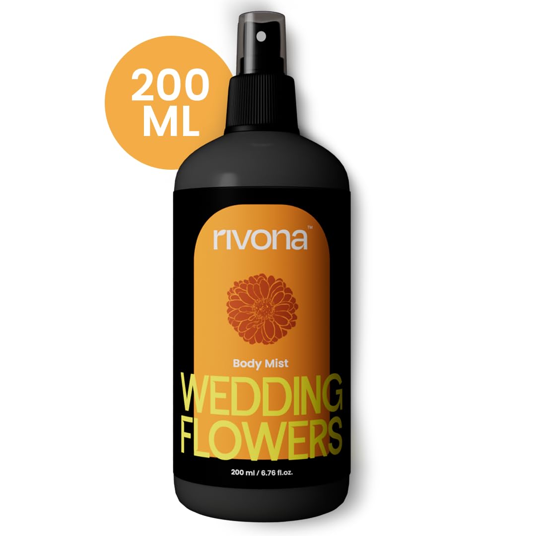 Rivona Wedding Flowers Body Mist, floral perfume mist, elegant fragrance, rivona scent