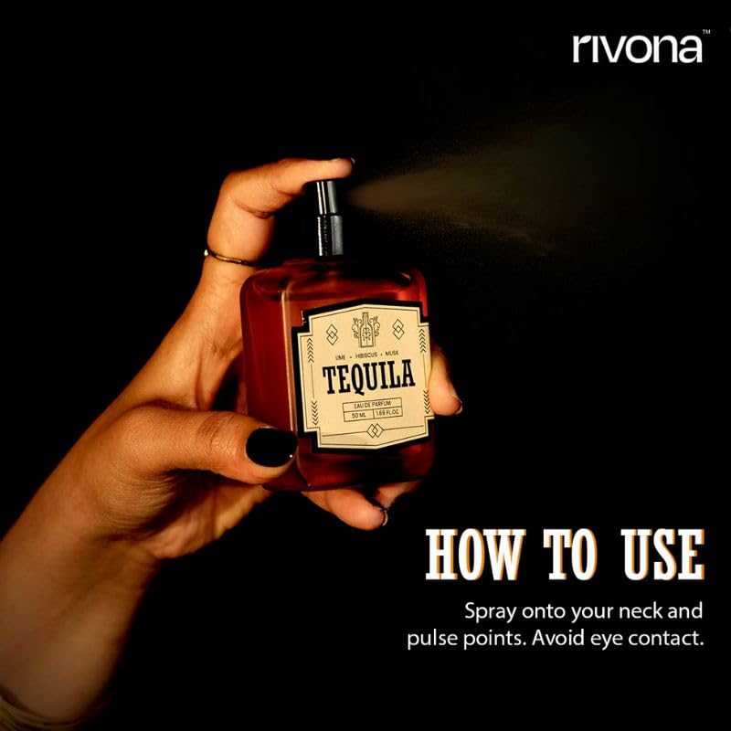 Rivona Tequila Perfume, fresh bold fragrance, premium scent, rivona eau de parfum
