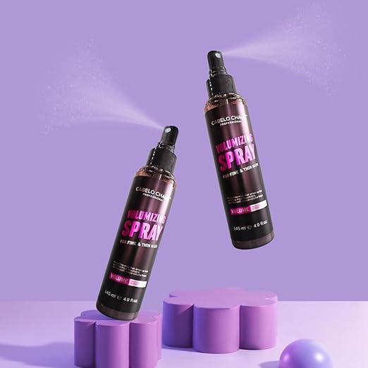 Cabelo Chave Volumizing Spray l Lightweight Volume Booster Formula For Thin & Flat Hair 145ml