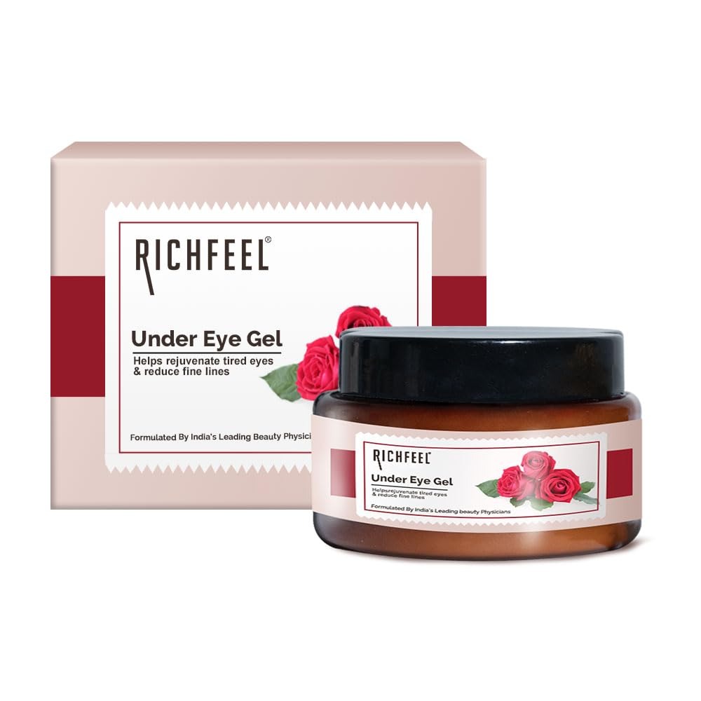 Richfeel Under Eye Gel for Dark Circles|50 gms|MRP 242