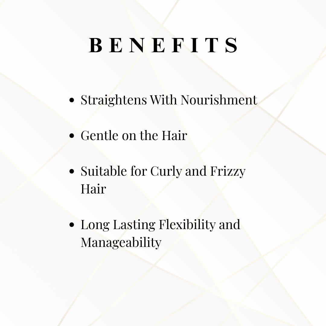 Cabelo Chave Straightening Cream For Smooth & Frizz-Free Hair 125ml