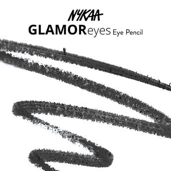Nykaa Glamoreyes Waterproof & Smudgeproof Shimmer Eye Pencil- 04 Voodoo Grey (Grey)|1.2 gms|MRP 549