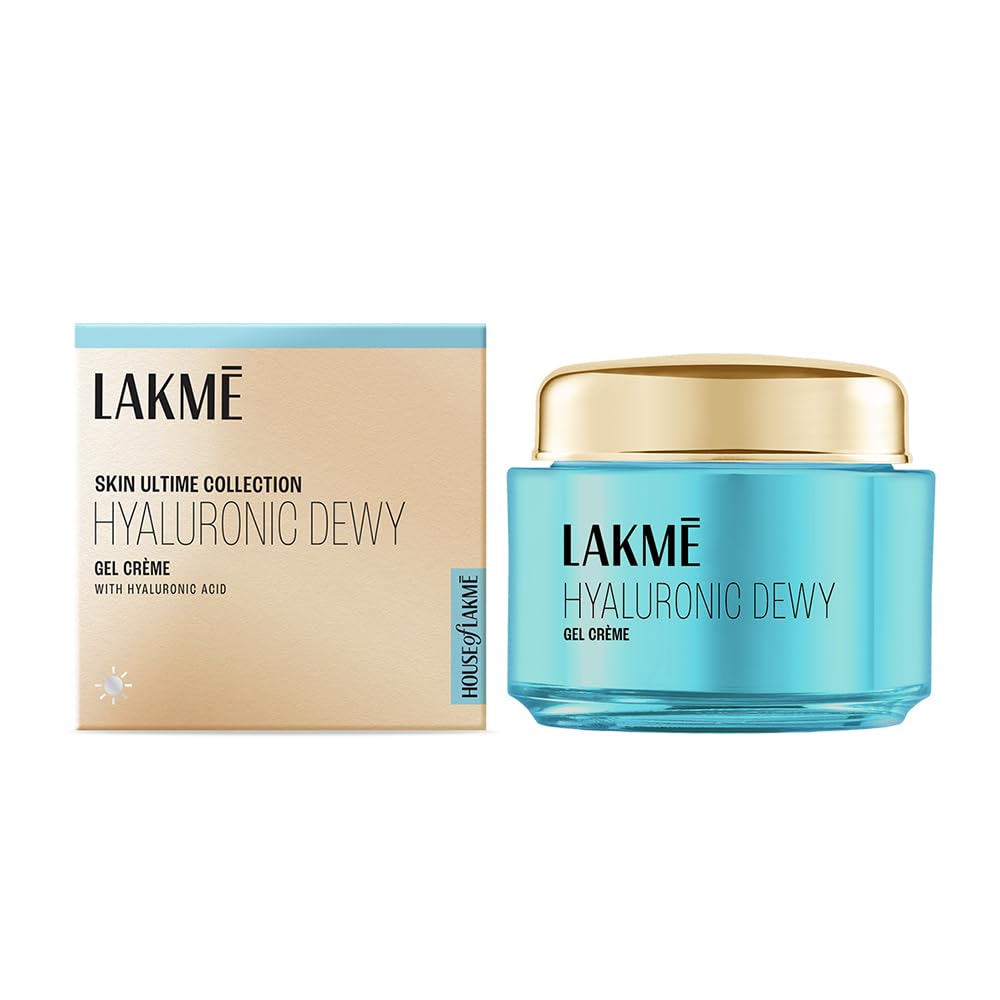 Lakme Hyaluronic Dewy Gel Creme With Hyaluronic Acid|50 gms|MRP 849