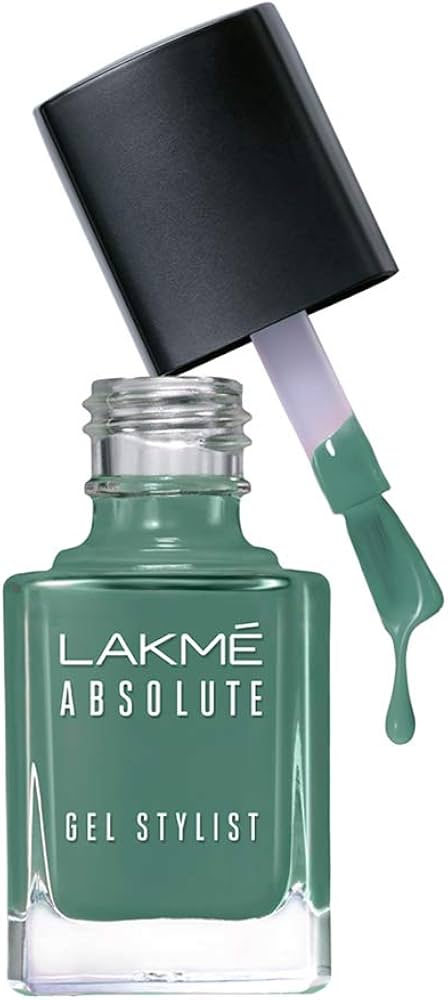 Lakme Absolute Gel Stylist Nail Color ï¿½ Jade Floret|12 ml|MRP 350