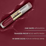 Lakme 9 to 5 Matte to Glass 2-in-1 Liquid Lipstick ï¿½  Fiery Red|7.6 ml|MRP 650