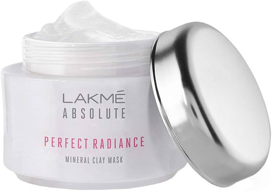Lakme Absolute Perfect Radiance Mineral Clay Mask|50 gms|MRP 549