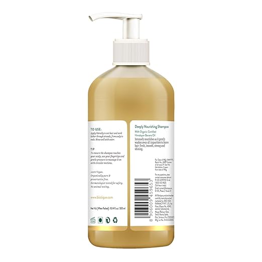 Biotique Advanced Organics Banana Deeply Nourishing Shampoo 300ml