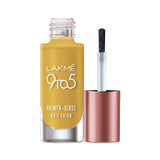 Lakme 9 to 5 Primer + Gloss Nail Color ï¿½ Mustard Master|6 ml|MRP 260