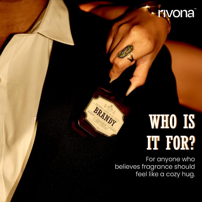 Rivona Brandy Perfume, warm rich fragrance, premium scent, rivona perfume