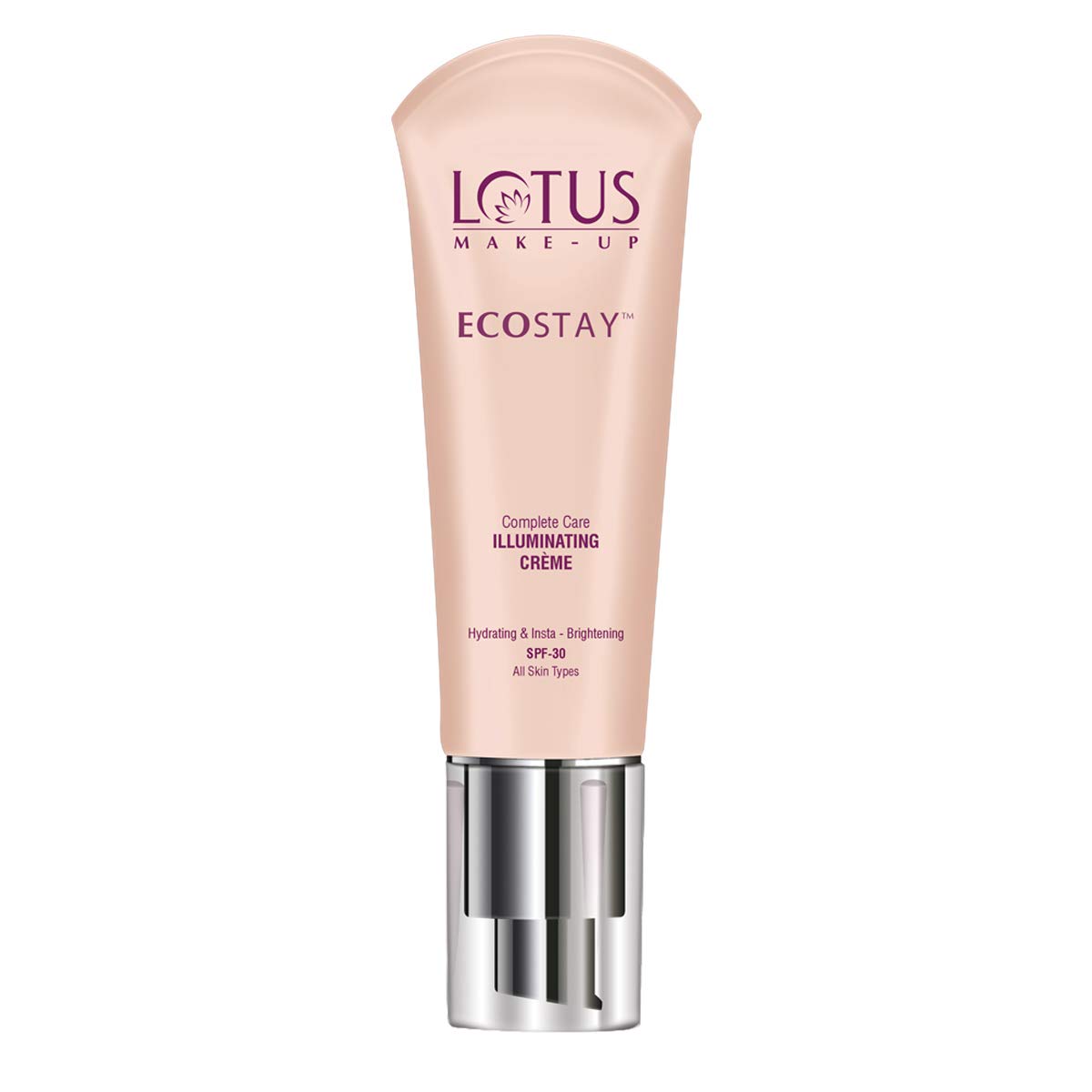 Lotus Make-Up Ecostay CC + Illuminating Creme, CC cream, luminous finish, Bare Light