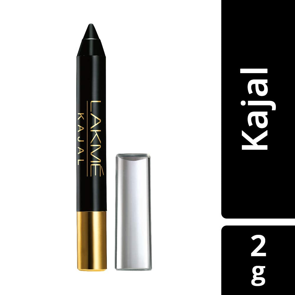 Lakme Kajal Pencil Eye Liner ï¿½ Black|2 gms|MRP 85
