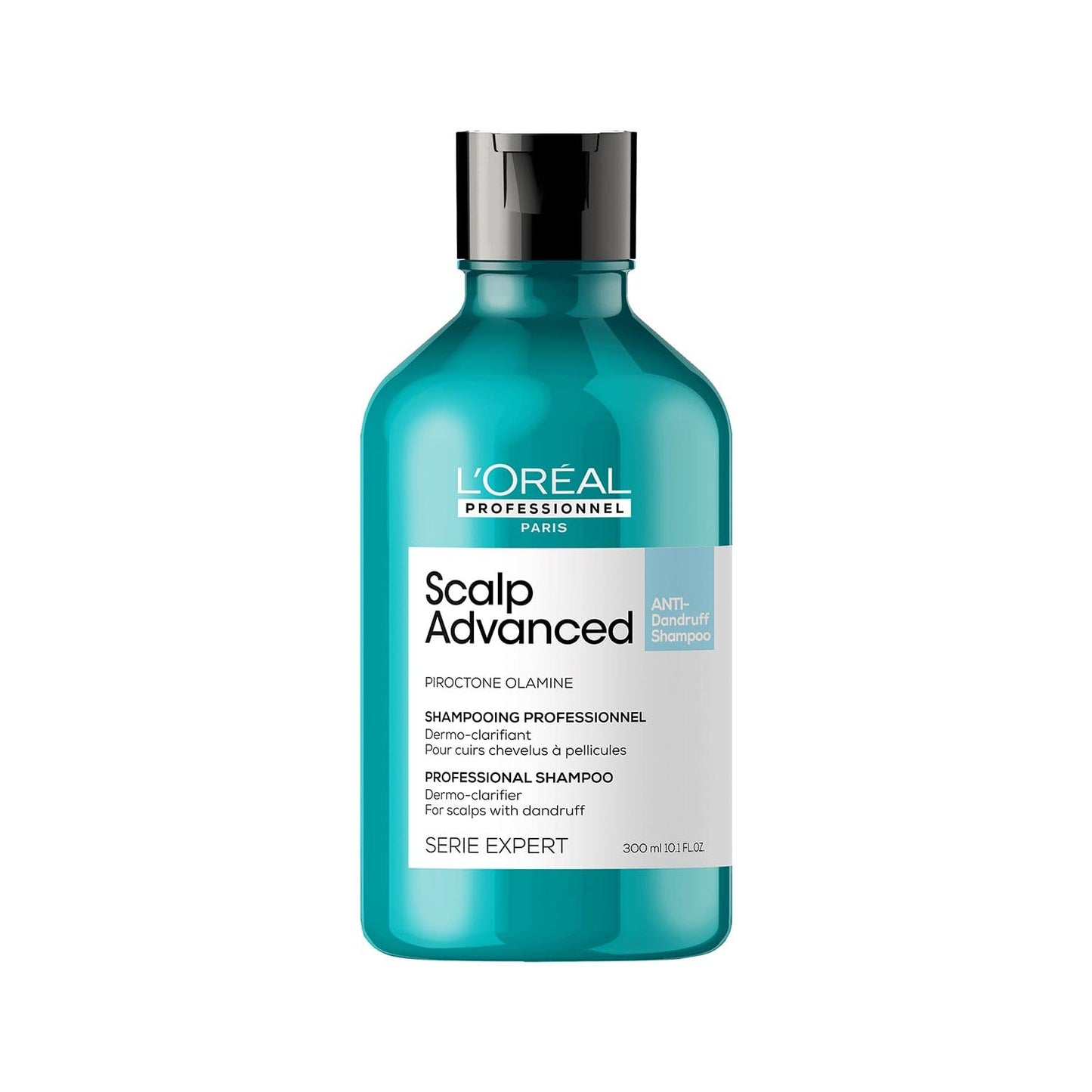 L’Oréal Professionnel Anti-Dandruff Dermo-Clarifier Shampoo 300ml for cleaner, flake-free scalp