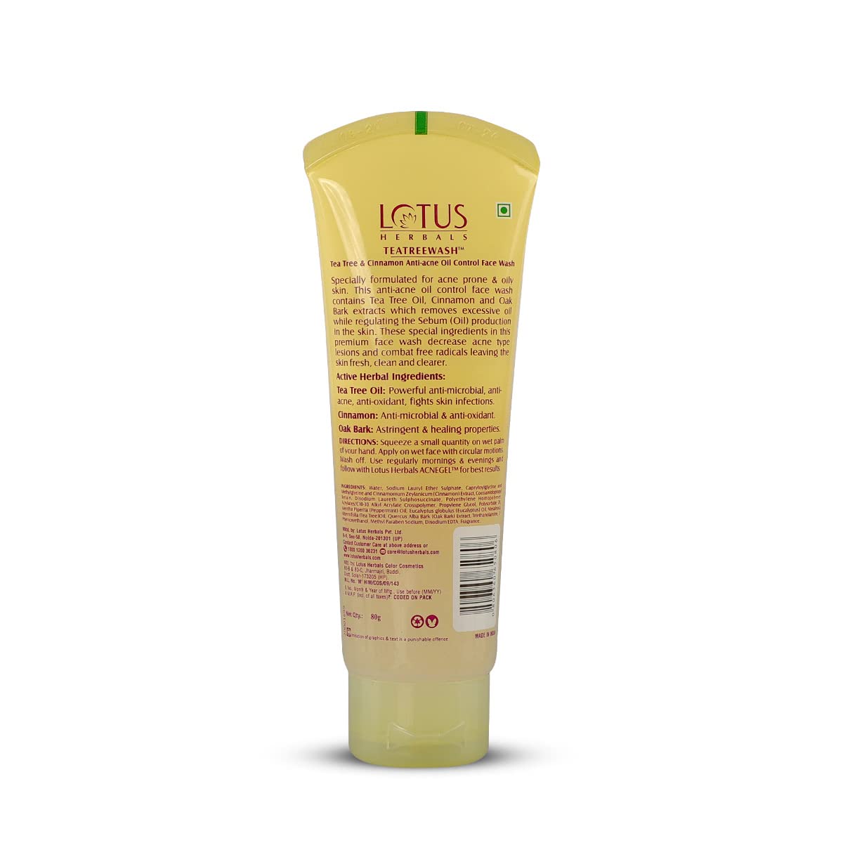 Lotus Herbals Teatreewash Face Wash, face wash, gel texture