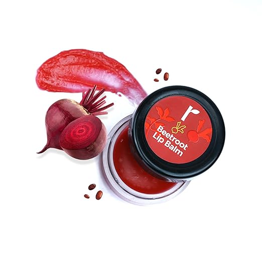 Rivona Naturals Beetroot Lip Balm, beetroot lip care, natural tinted lip balm, nourishing lip care, soft lips balm
