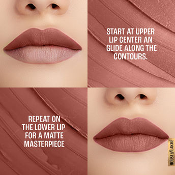 Lakmï¿½ 9to5 Powerplay Priming Matte Lipstick ï¿½  Nude Touch|3.6 gms|MRP 650