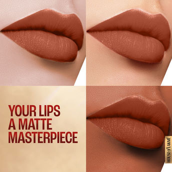 Lakm? 9 To 5 Powerplay Priming Matte Lipstick -MB2 Caramel Latte|3.6 gms|MRP 650