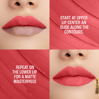 Lakm? 9 To 5 Powerplay Priming Matte Lipstick - Peachy Affair|3.6 gms|MRP 650