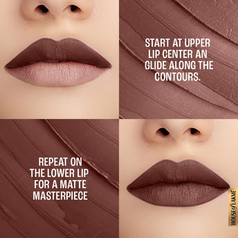 Lakm? 9 To 5 Powerplay Priming Matte Lipstick - Brown Walnut|3.6 gms|MRP 650