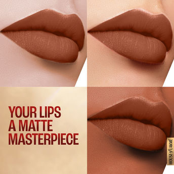 Lakm? 9 To 5 Powerplay Priming Matte Lipstick - Rustic Brown|3.6 gms|MRP 650